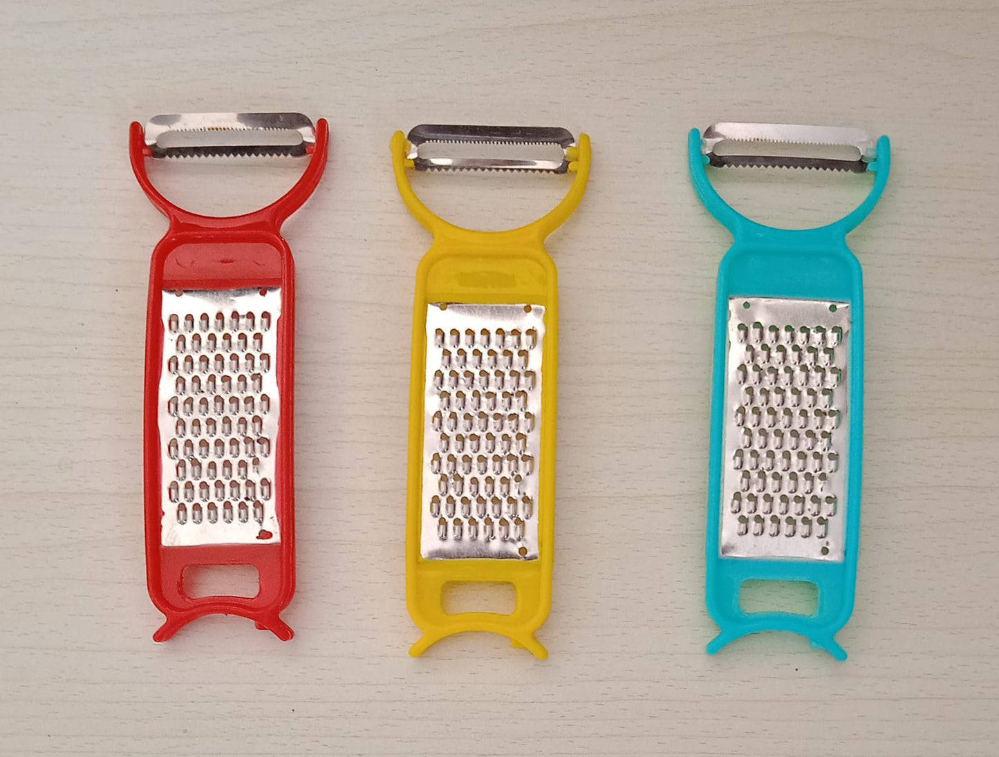 Kitchen 3 in 1 Multi Purpose Vegetable Peeler Grater Cutter for Food Preparation Kitchen 3 in 1 Multi Purpose Vegetable Peeler Grater Cutter for Food Preparation (12 Pc Set)