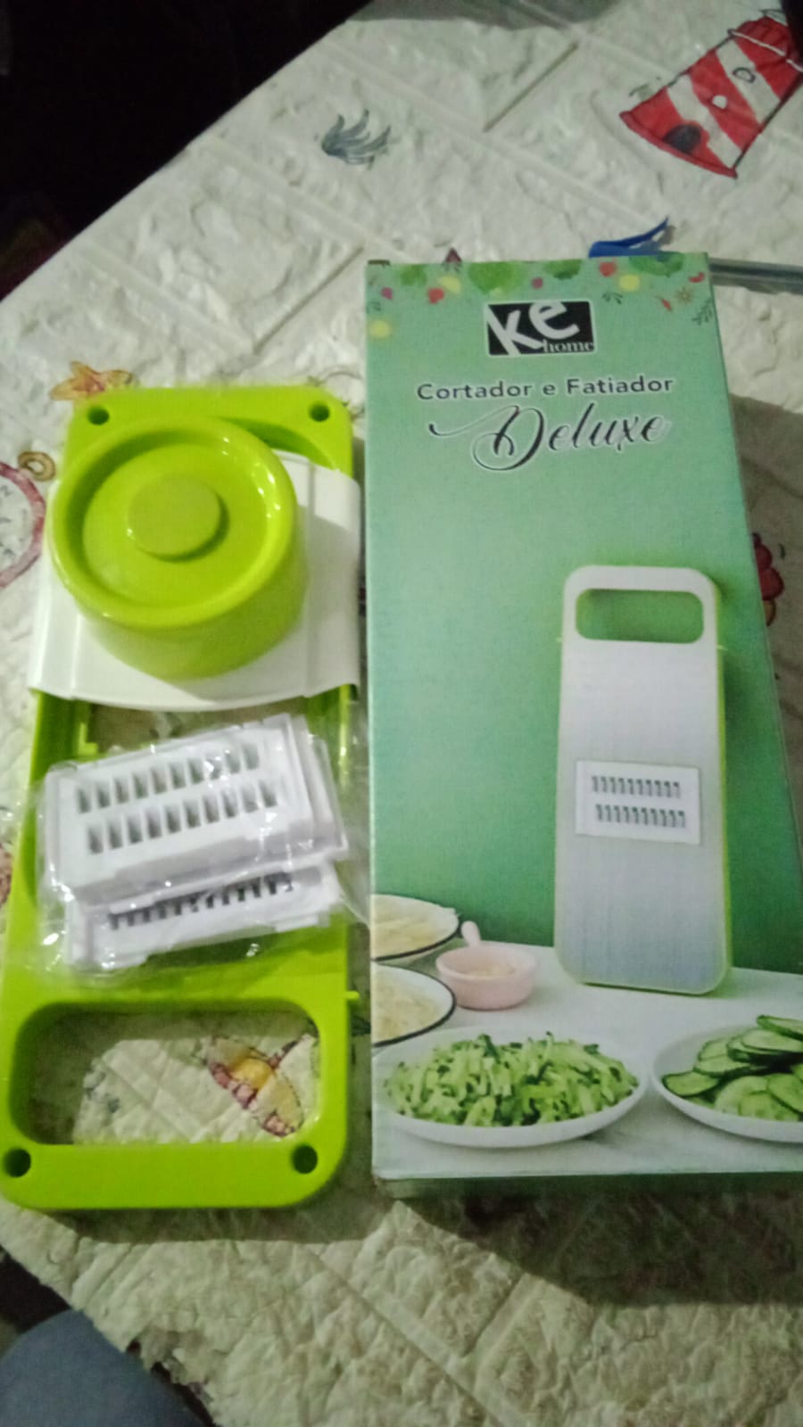 Slicer for Kitchen 5 in 1 Foldable Vegetable Slicer Blade Potato Cutter, Veggie Slicer, Onion Slicer, Julienne Grater with Protective Guards, Stainless Steel Blade